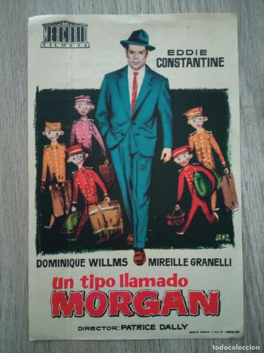 Cine: UN TIPO LLAMADO MORGAN, EDDIE CONSTANTINE - Foto 1