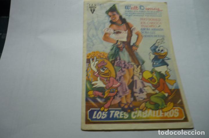 Cine: PROGRAMA LOS TRES CABALLEROS.-DISNEY - Foto 1