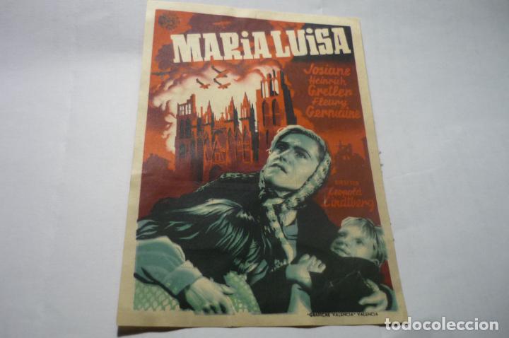 Cine: PROGRAMA MARIA LUISA.-