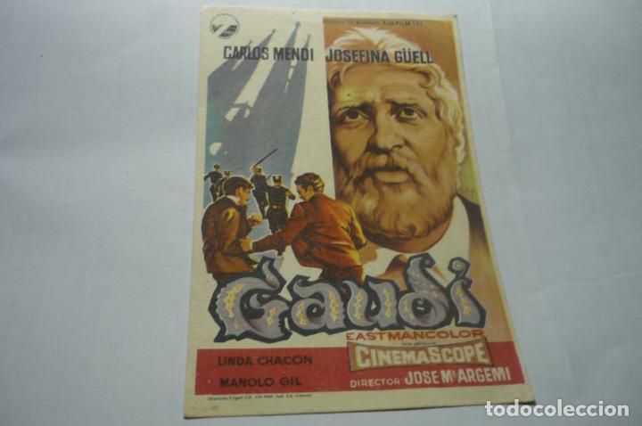 Cine: programa gaudi .- carlos mendi - Foto 1