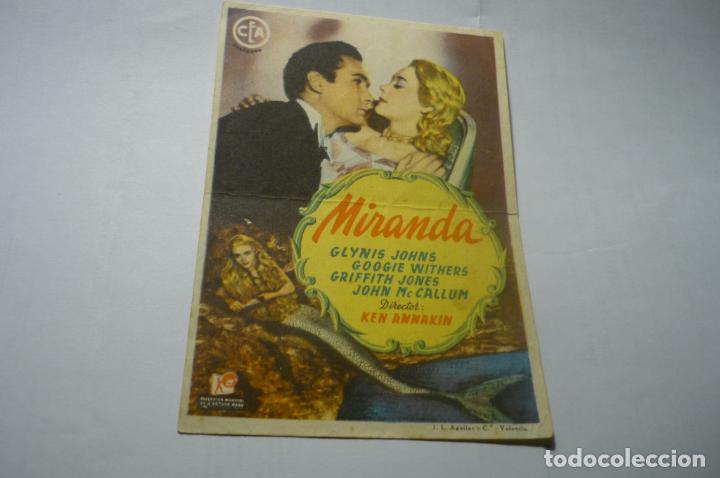 Cine: programa miranda.- publicidad alhambra zaragoza - Foto 1