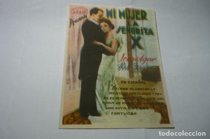 Cine: programa mi mujer la se&ntilde;orita x - Foto 1
