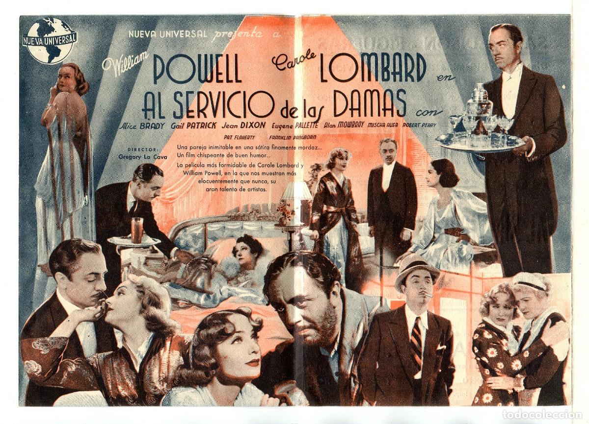 Cine: AL SERVICIO DE LAS DAMAS, con William Powell. - Foto 2