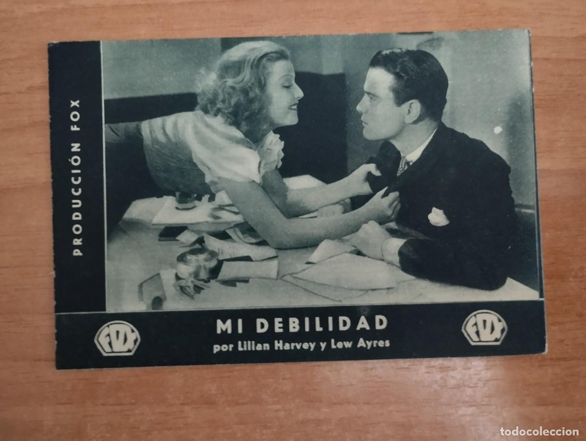 Cine: PROGRAMA DE CINE --MI DEBILIDAD - Foto 1