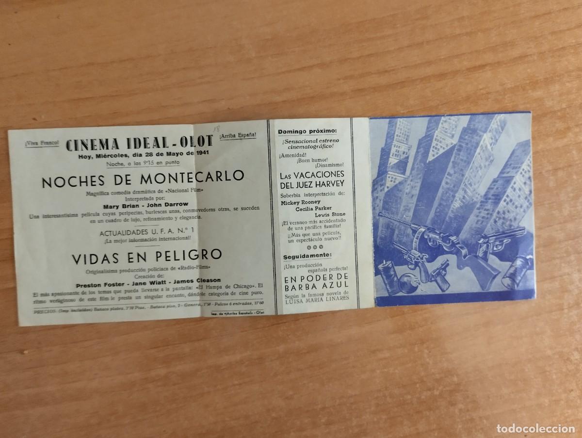 Cine: rojo-PROGRAMA DE CINE - VIDAS EN PELIGRO - Foto 2