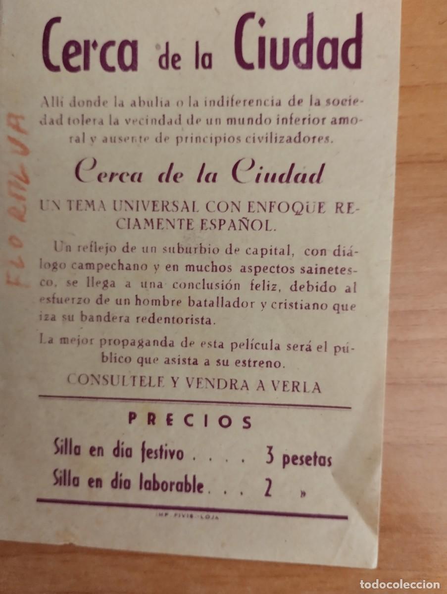 Cine: rojo-PROGRAMA DE CINE LOCAL -CERCA DE LA CIUDAD ct - Foto 3