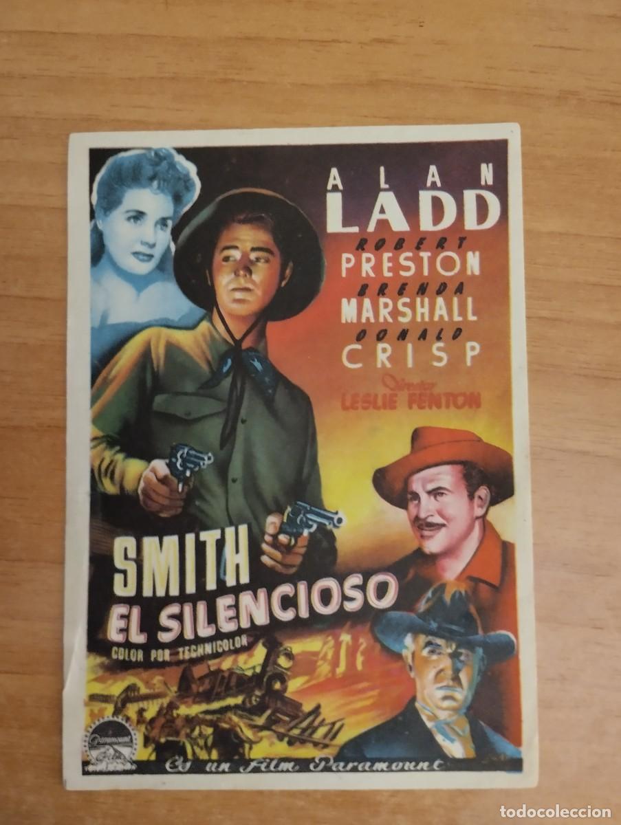 Cine: rojo-- PROGRAMA DE CINE-- - SMITH EL SILENCIOSO - Foto 1