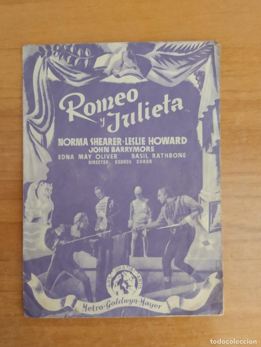 Cine: rojo-- PROGRAMA DE CINE-- ROMEO Y JULIETA