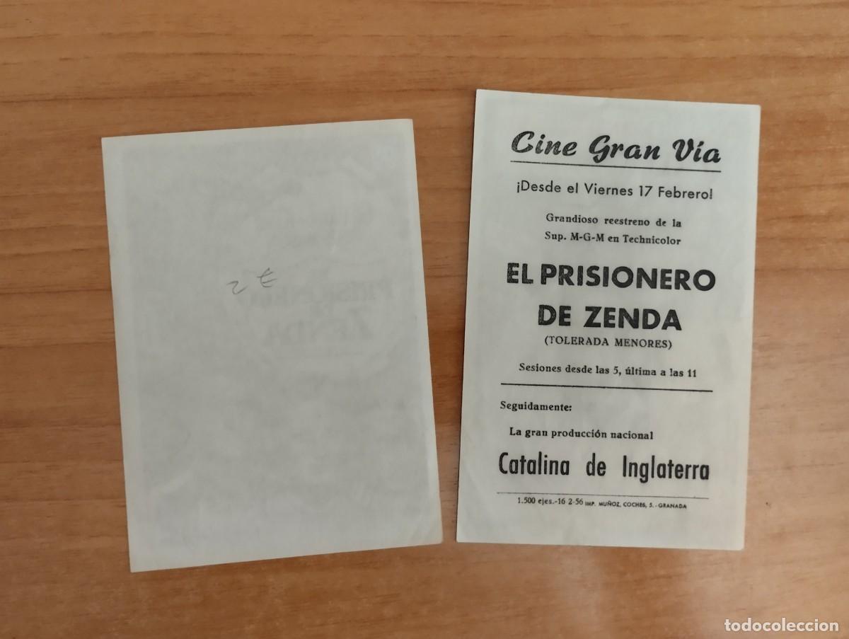 Cine: rojo-- PROGRAMA DE CINE-- EL PRISIONERO DE ZENDA - Foto 2