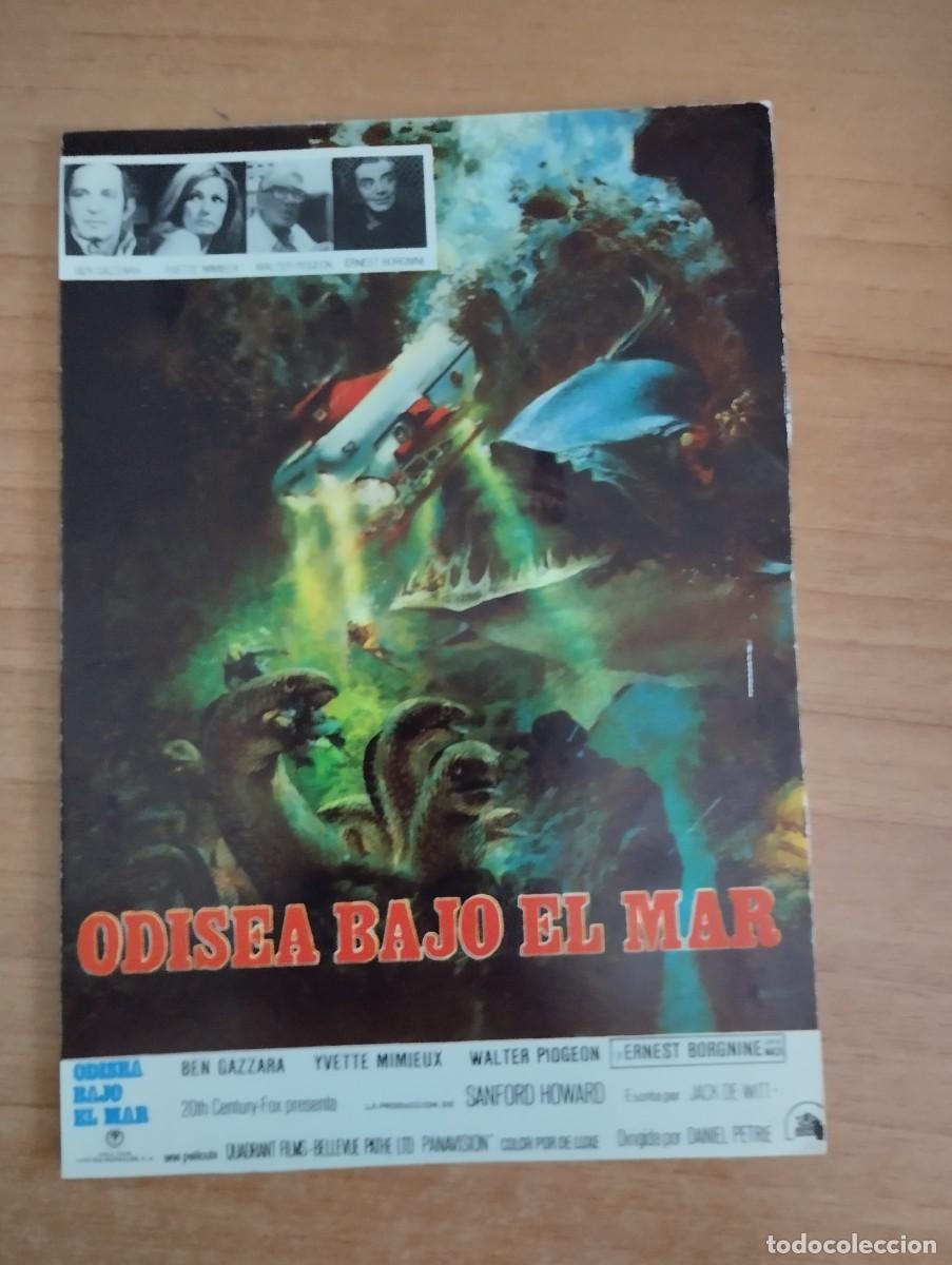 Cine: rojo-- PROGRAMA DE CINE-- ODISEA BAJO EL MAR - Foto 1