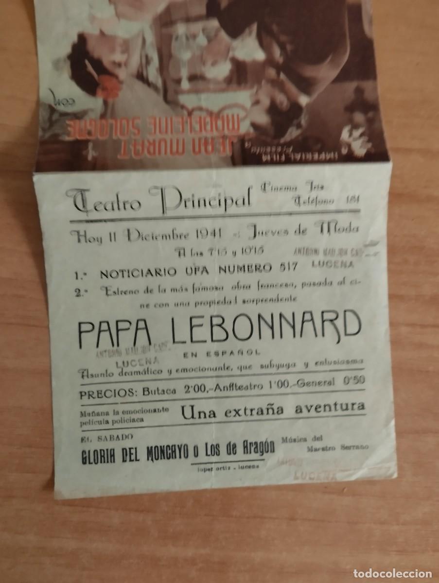 Cine: rojo-- PROGRAMA DE CINE-- PAPA LEBONNARD - Foto 2