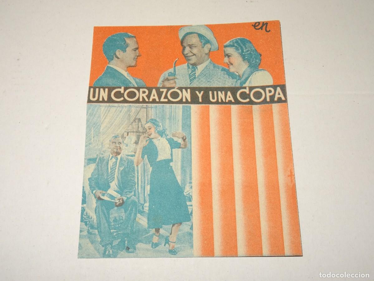 Cine: PROGRAMA DE CINE - UN CORAZ&Oacute;N Y UNA COPA - WALLACE BEERY - Foto 1