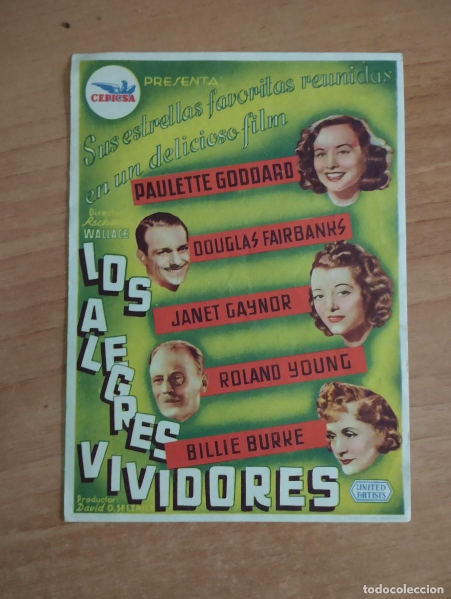 Cine: rojo2-- PROGRAMA DE CINE-- LOS ALEGRES VIVIDORES CT - Foto 1