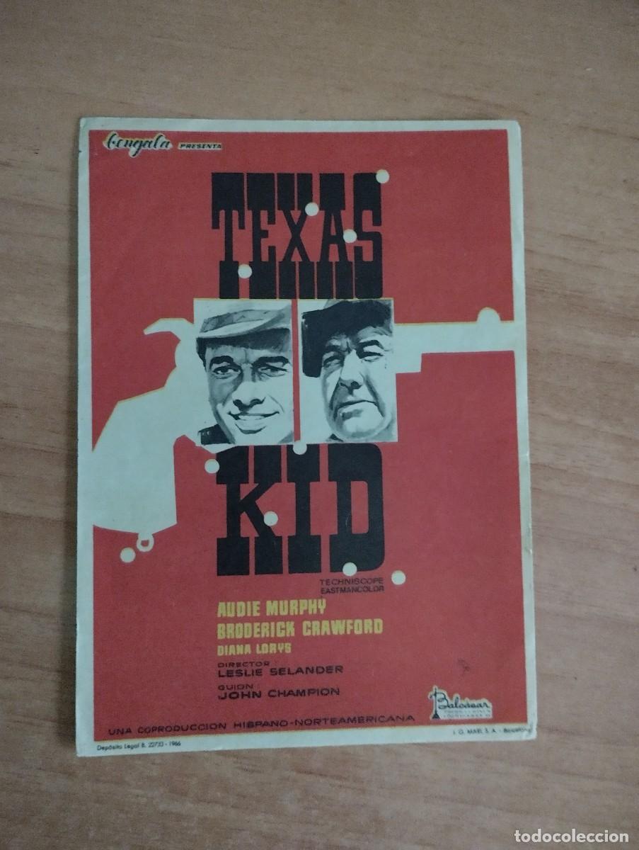 Cine: rojo2-- PROGRAMA DE CINE-- TEXAS KID ct - Foto 1