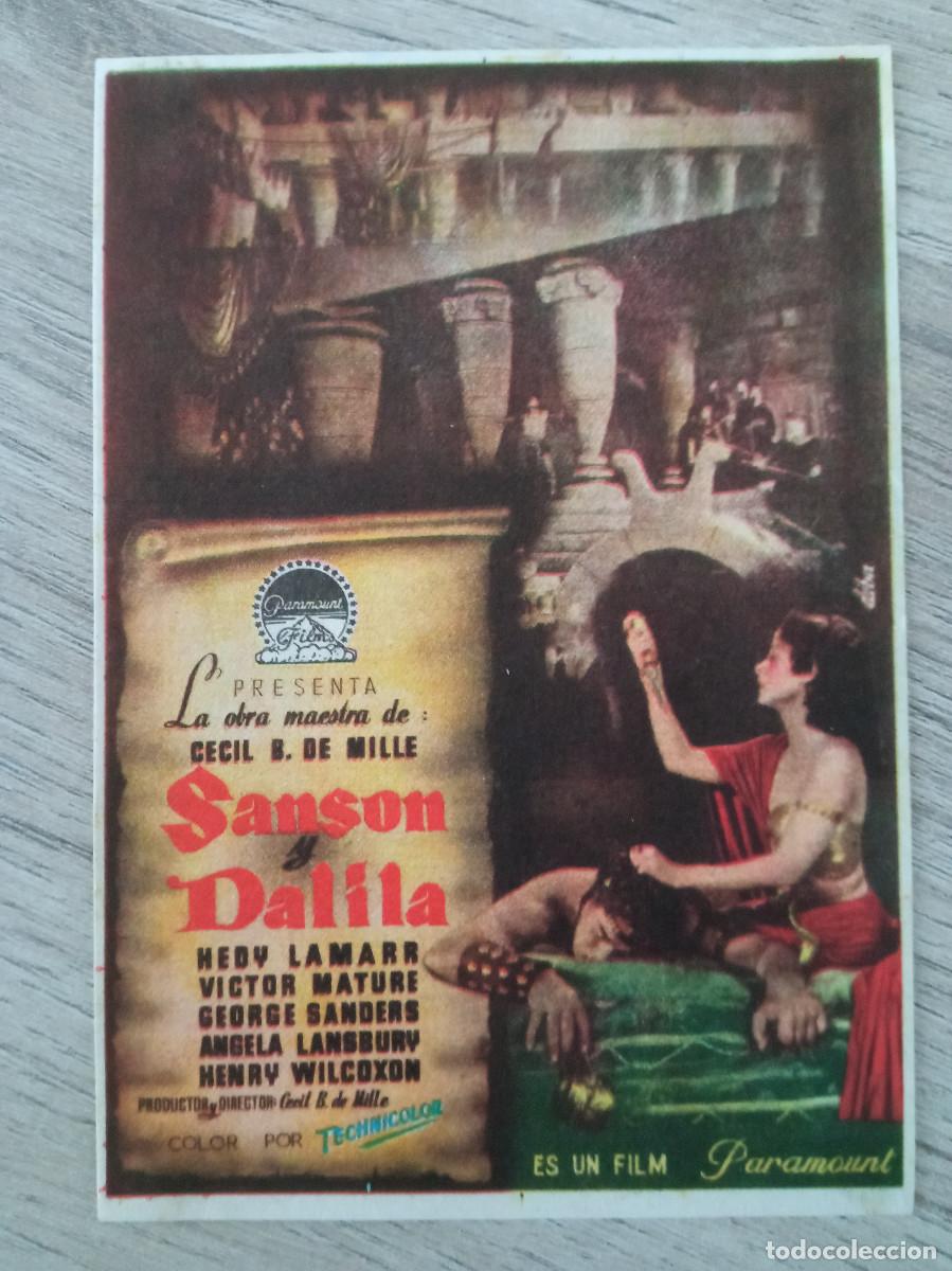 Kino: SANSON Y DALILA, HEDY LAMARR, VICTOR MATURE