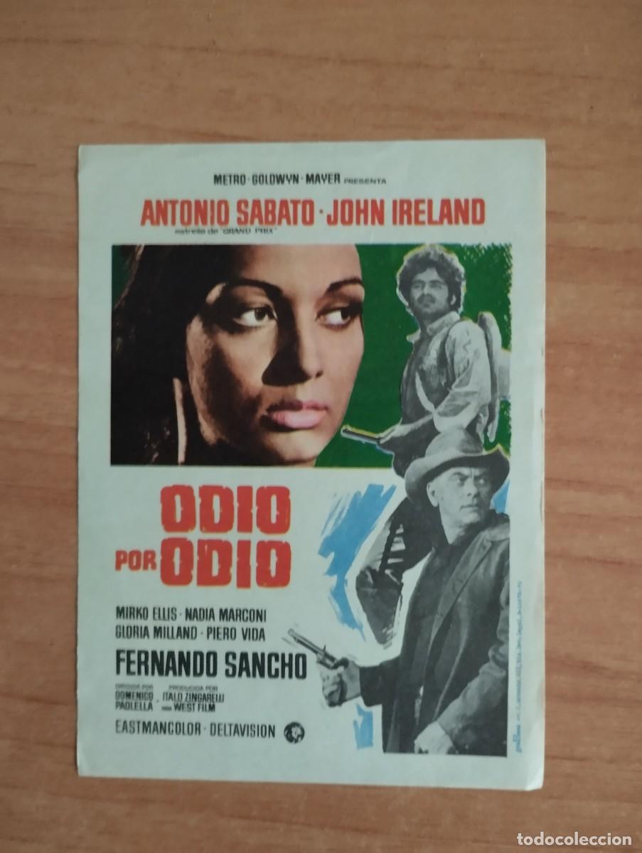 Cine: rojo2PROGRAMA DE CINE .---ODIO POR ODIO - Foto 1