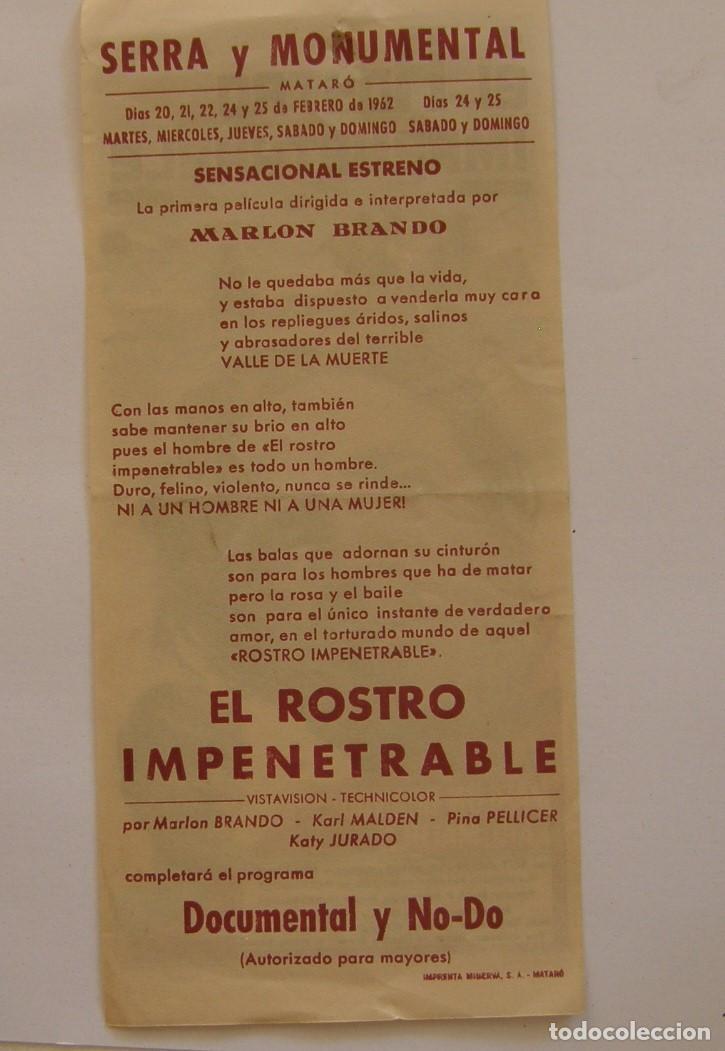 Cine: PROGRAMA DE CINE EL ROSTRO IMPENETRABLE - Foto 2