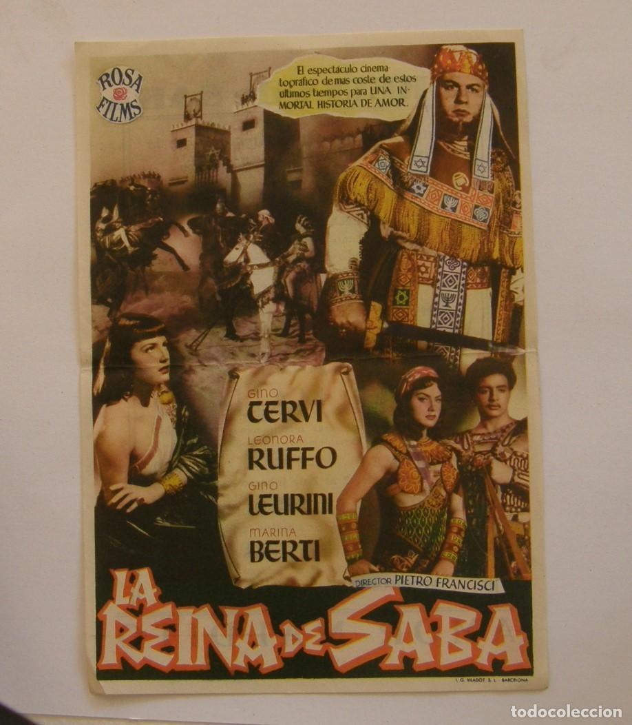 Cine: PROGRAMA DE CINE LA REINA DE SABA - Foto 1