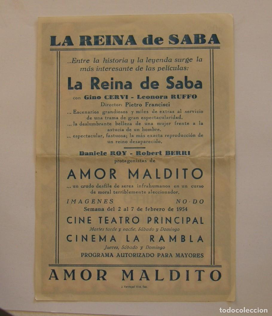 Cine: PROGRAMA DE CINE LA REINA DE SABA - Foto 2