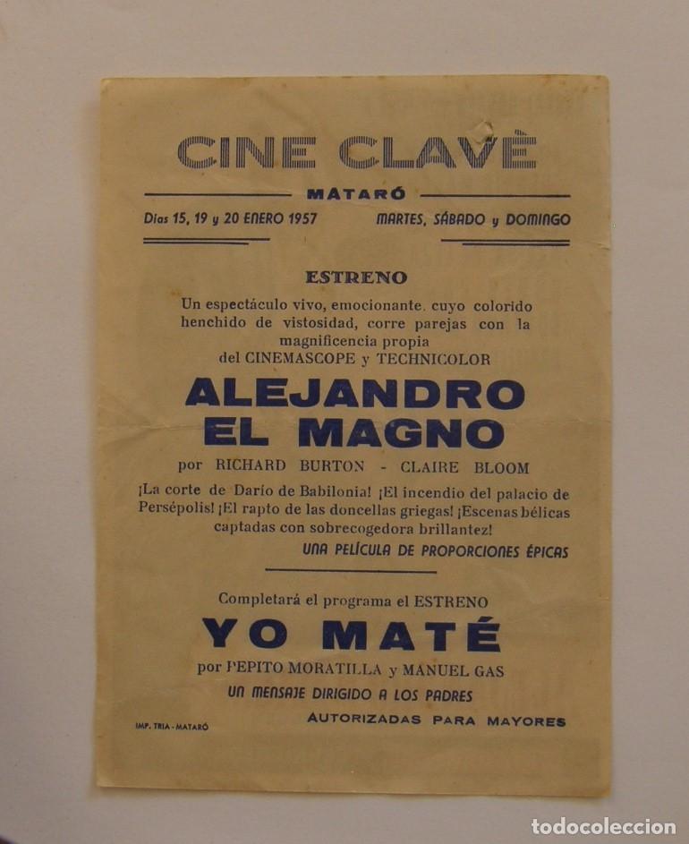 Cine: PROGRAMA DE CINE ALEJANDRO EL MAGNO - Foto 2