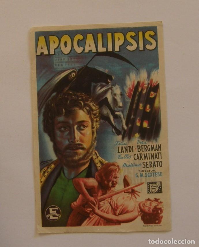 Cine: PROGRAMA DE CINE APOCALIPSIS - Foto 1