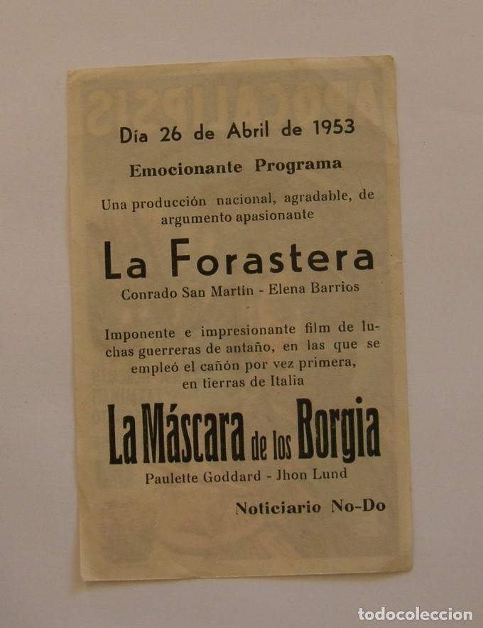 Cine: PROGRAMA DE CINE APOCALIPSIS - Foto 2