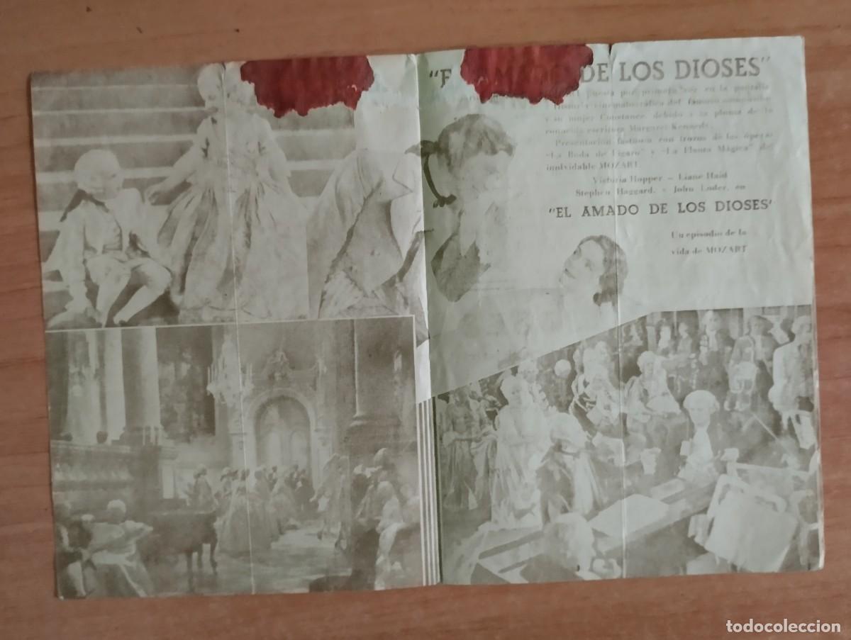 Cine: rojo2PROGRAMA DE CINE .---EL AMADO DE LOS DIOSES ct - Foto 3