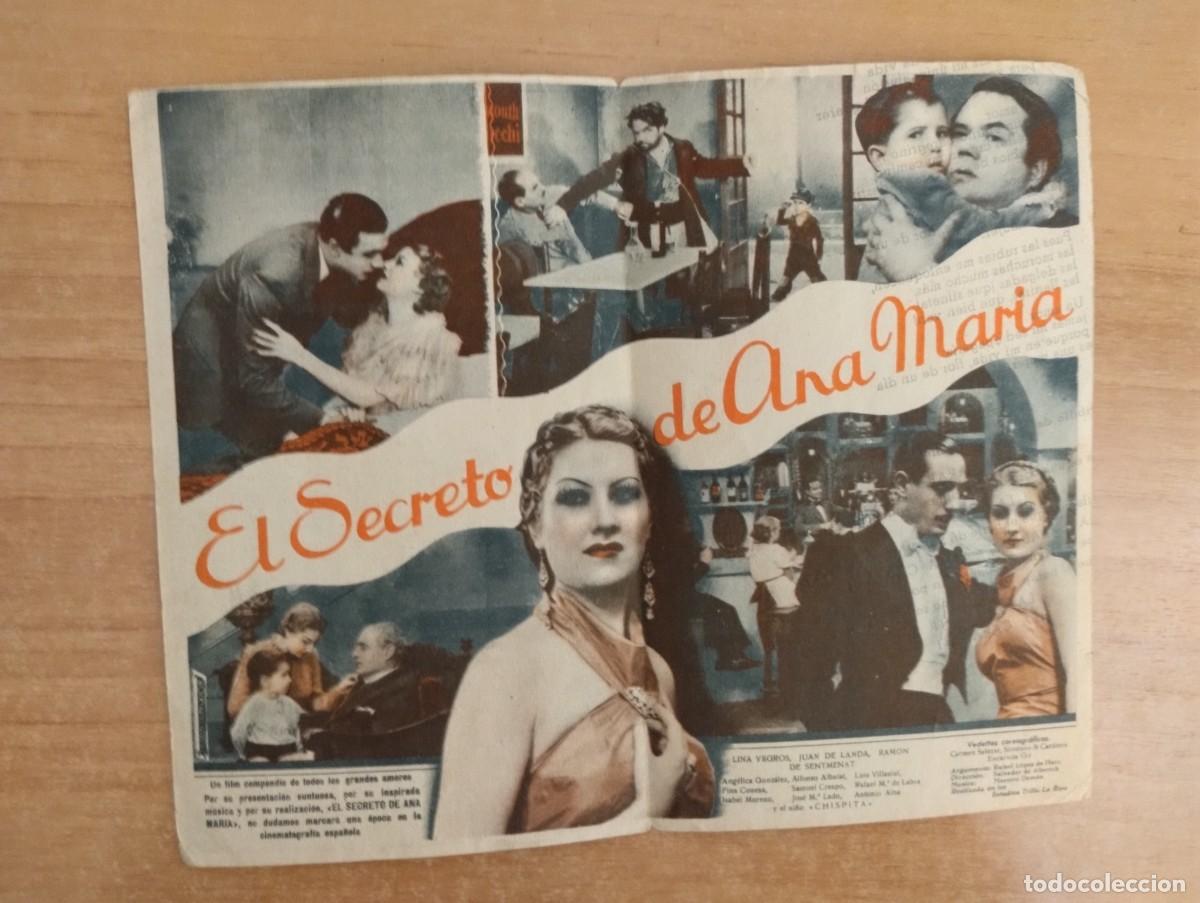Cine: rojo-- PROGRAMA DE CINE-- - EL SECRETO DE ANA MAR&Iacute;A ct - Foto 2