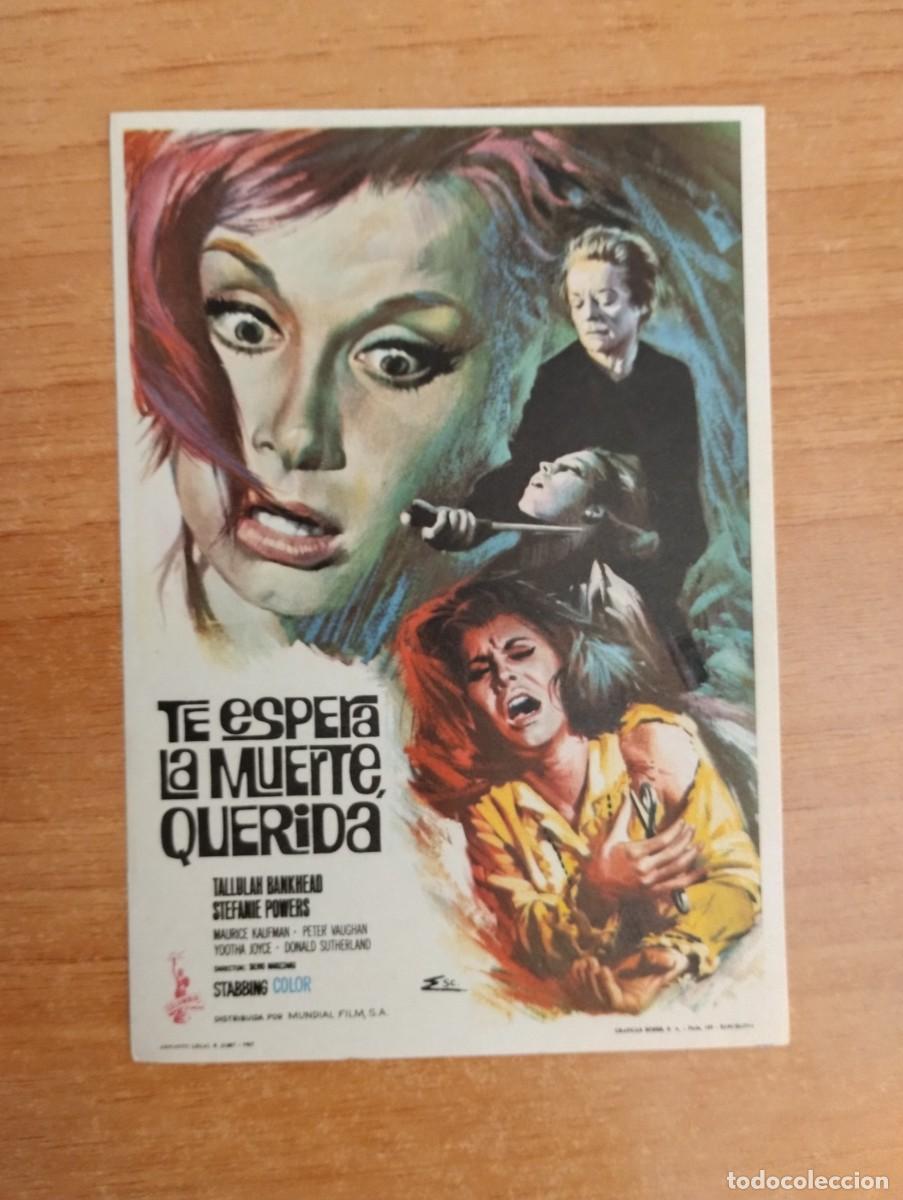 Cine: rojo-- PROGRAMA DE CINE-- - TE ESPERA LA MUERTE, QUERIDA - Foto 1