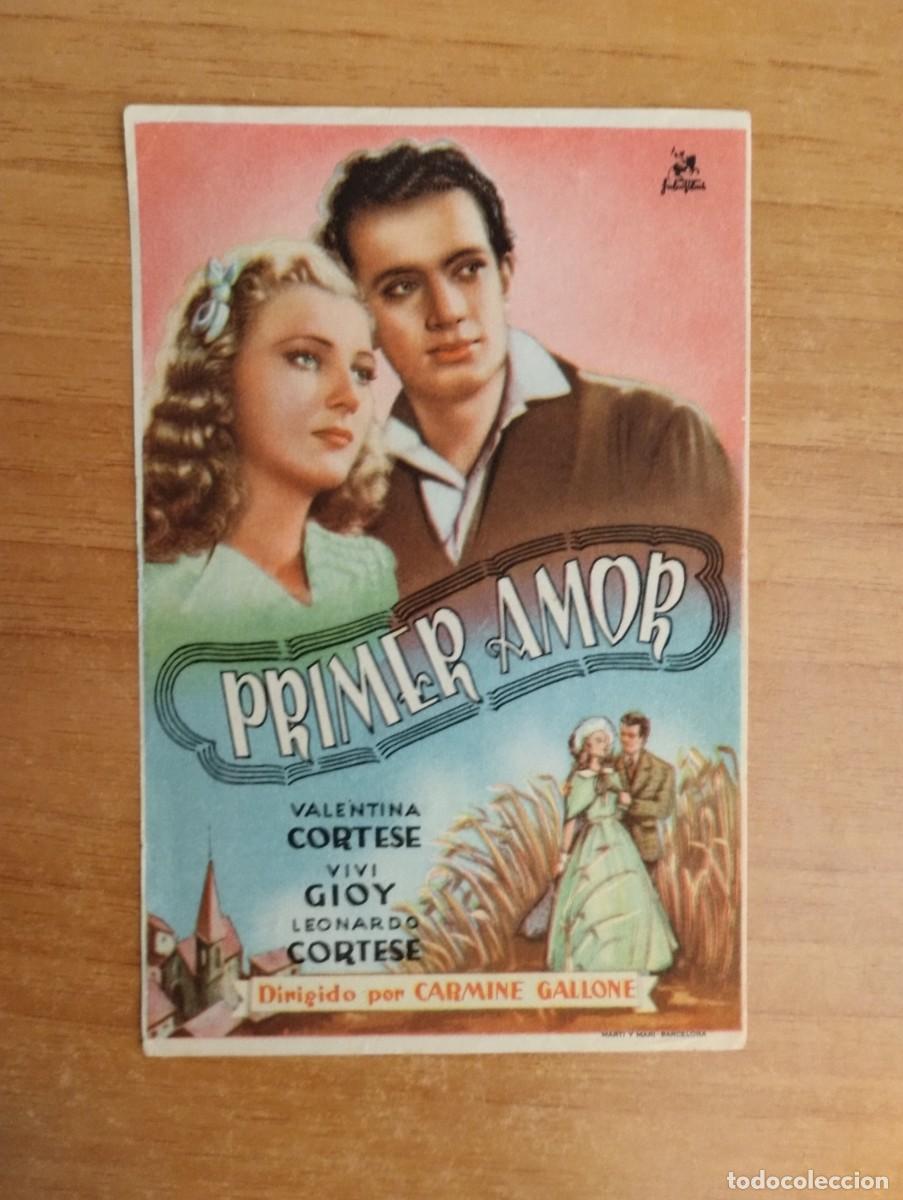 Cine: rojo-- PROGRAMA DE CINE-- - EL PRIMER AMOR - Foto 1