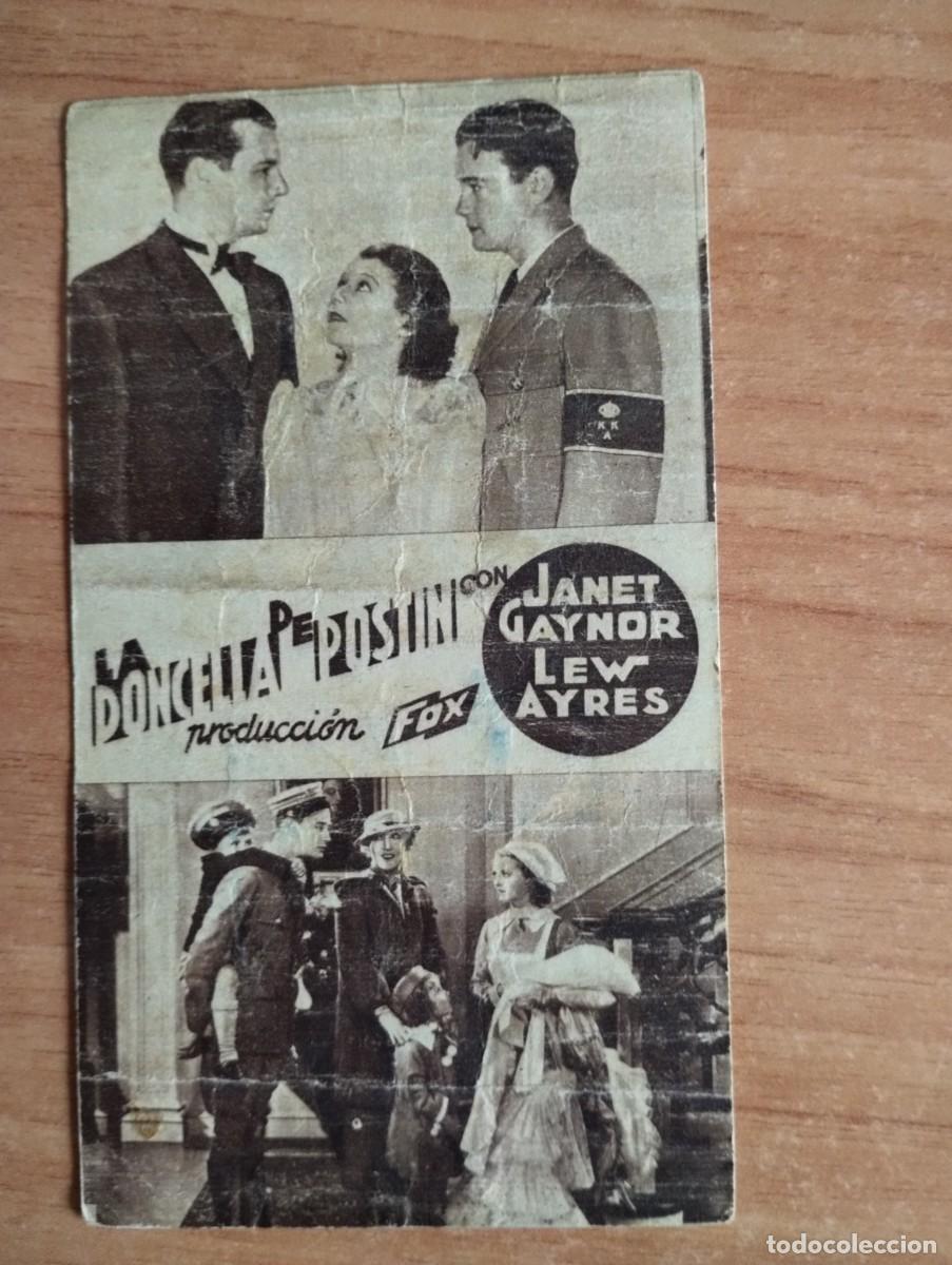 Cine: rojo2-- PROGRAMA DE CINE--LA DONCELLA DE POSTIN - Foto 1