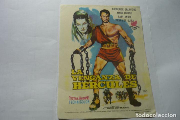 Cine: programa la venganza de hercules.-broderick crawford - Foto 1