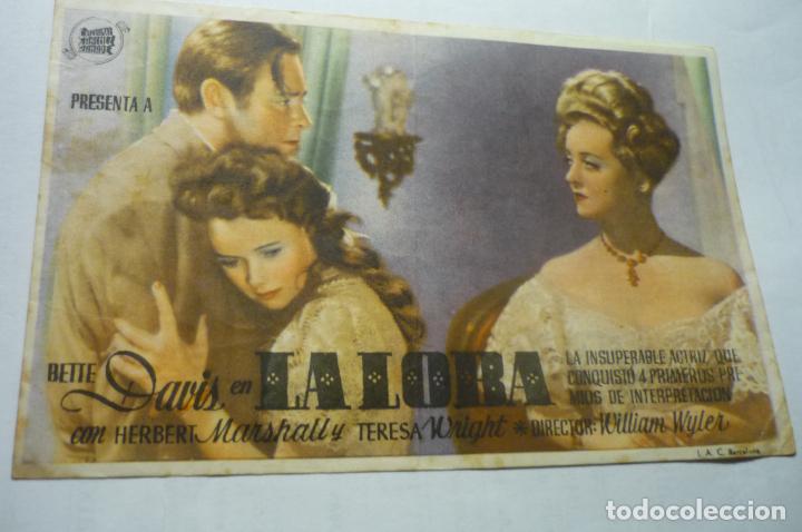 Cine: programa la loba bette davis publicidad - Foto 1