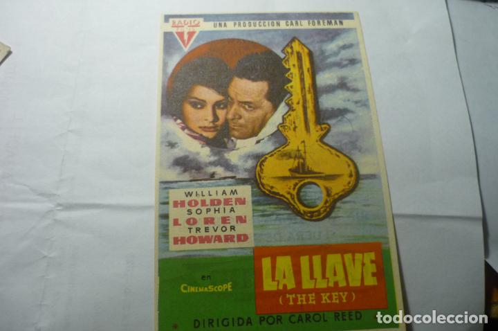 Cine: programa la llave william holden publicidad monterrosa reus - Foto 1