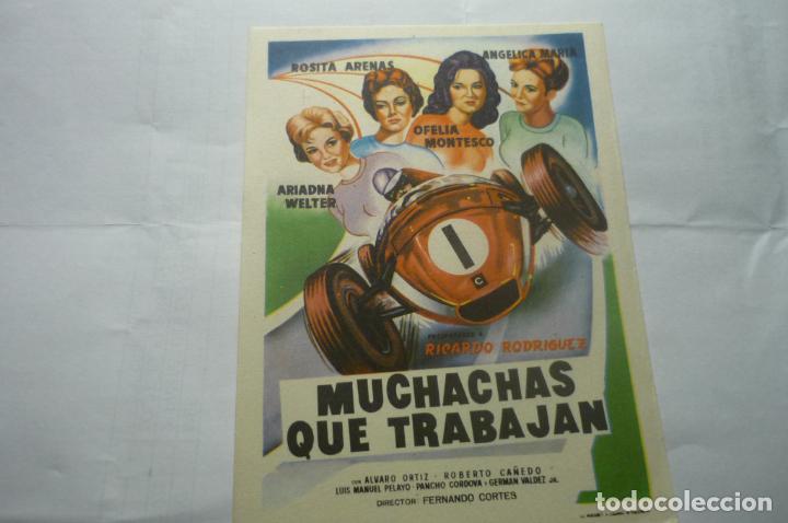 Kino: programa muchachas que trabajan. rosita arenas