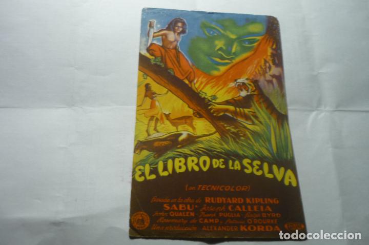 Cine: programa el libro de la selva.-sabu - Foto 1