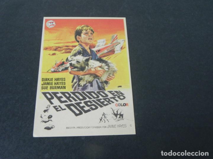 Cine: FOLLETO DE CINE - PERDIDO EN EL DESIERTO (DIRKIE HATES / JAMIE HAYES)