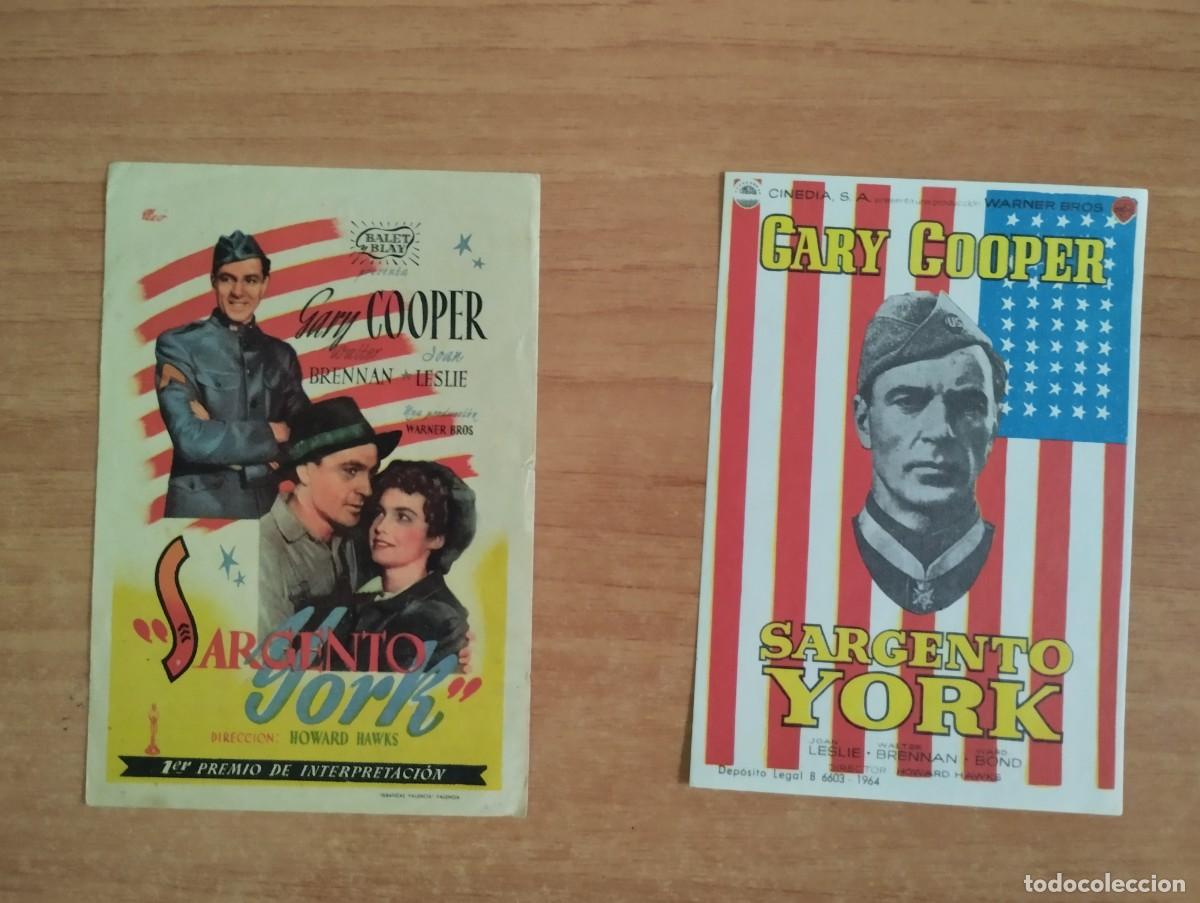 Cine: rojo-- PROGRAMA DE CINE-- SARGENTO YORK