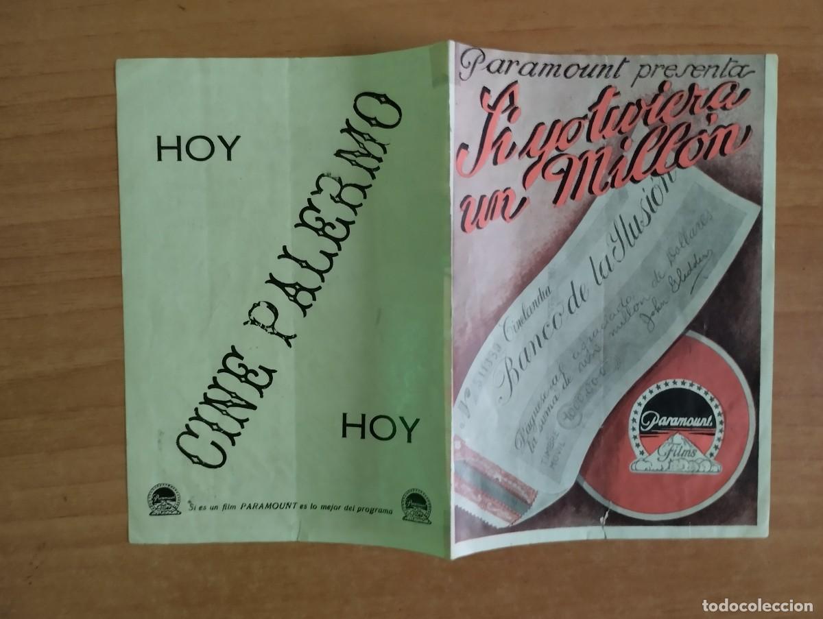 Cine: rojo-- PROGRAMA DE CINE-- SI YO TUVIERA UN MILLON - Foto 1