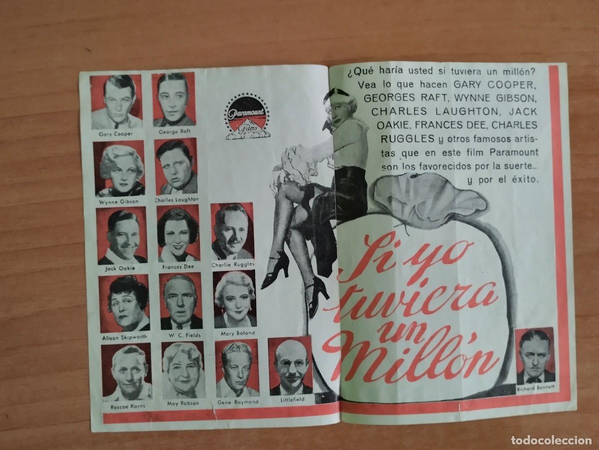 Cine: rojo-- PROGRAMA DE CINE-- SI YO TUVIERA UN MILLON - Foto 2