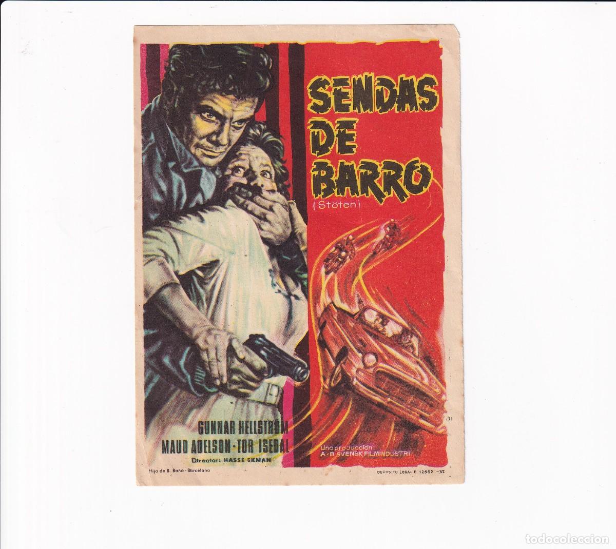 Cine: SENDAS DE BARRO .- GUNNAR HELLSTRUM - Foto 1