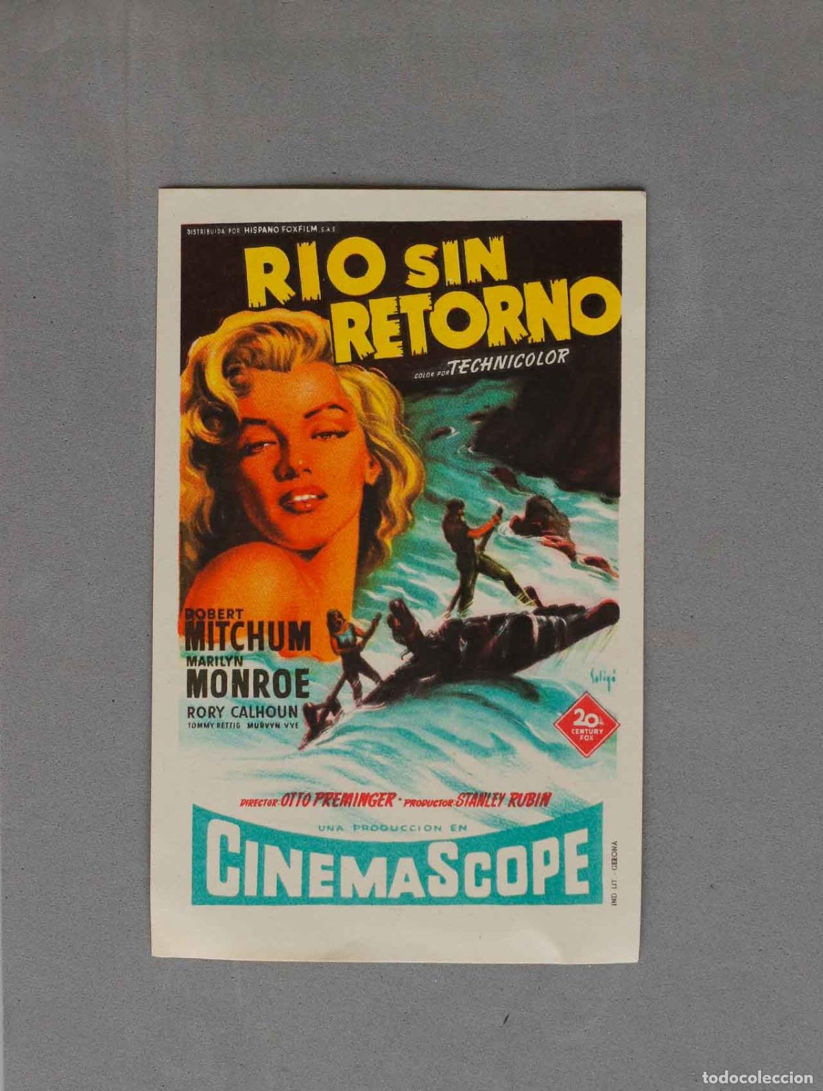 Cine: PROGRAMA DE CINE. RIO SIN RETORNO - Foto 1