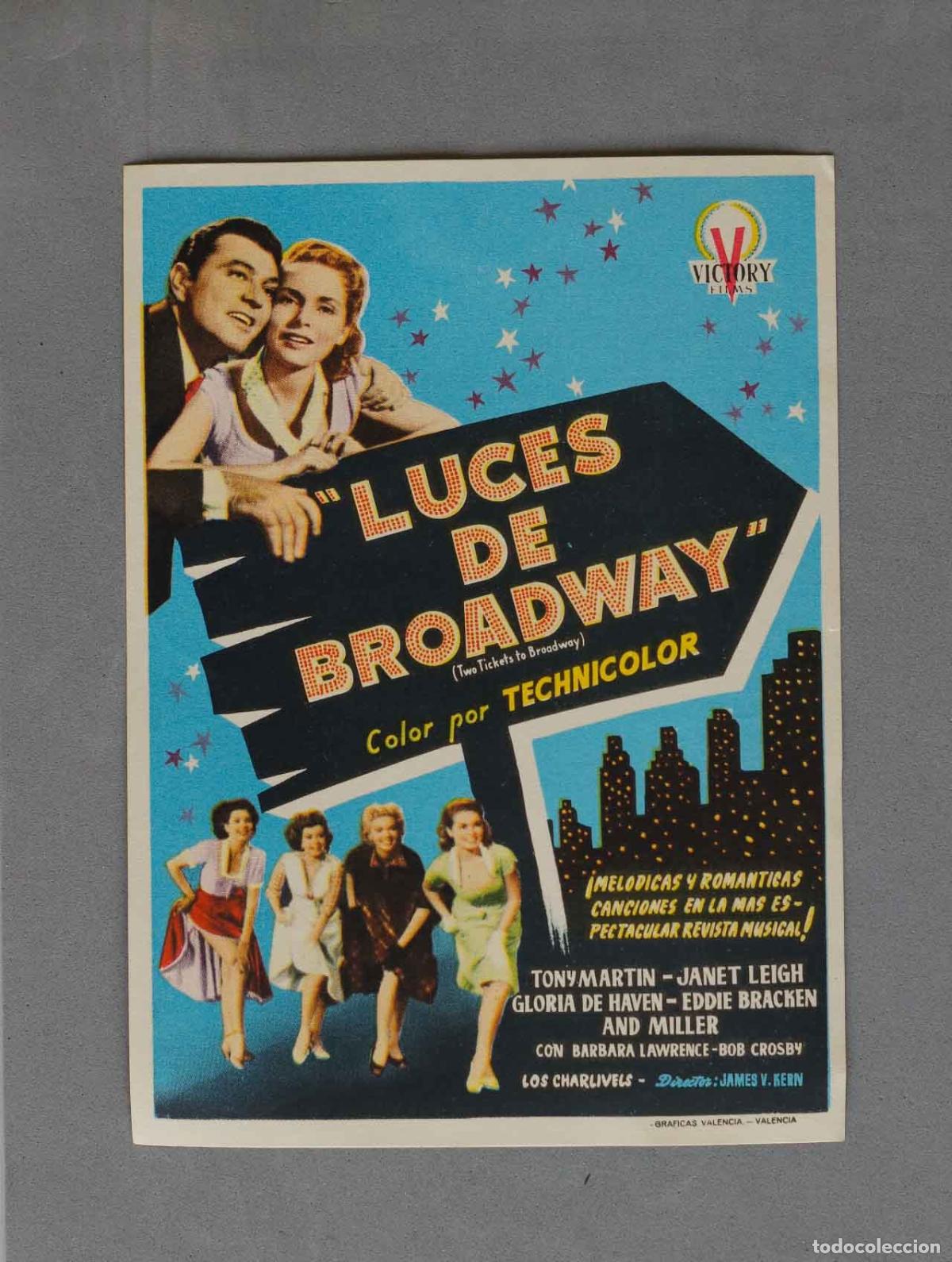 Cine: PROGRAMA DE CINE. LUCES DE BROADWAY - Foto 1