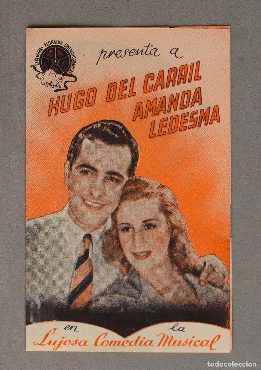 Cine: PROGRAMA DOBLE - EL ASTRO DEL TANGO - HUGO DEL CARRIL, AMANDA LEDESMA - Foto 1