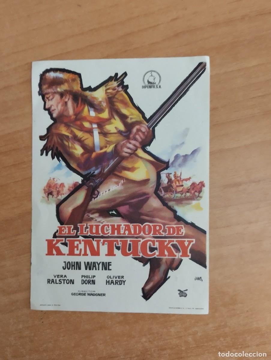 Cine: verde-- PROGRAMA DE CINE-- EL LUCHADOR DE KENTUCKY - Foto 1