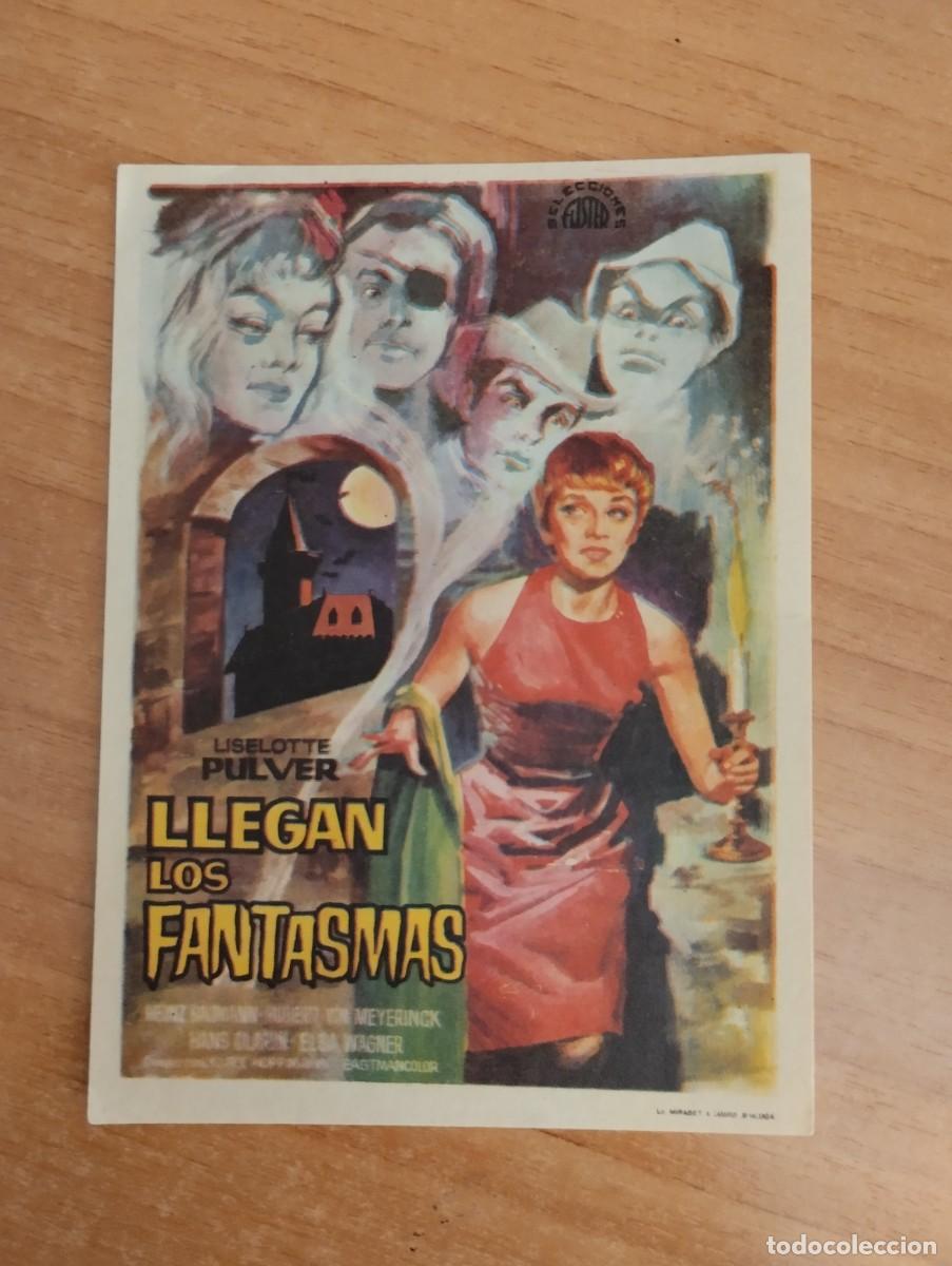 Cine: verde-- PROGRAMA DE CINE-- LLEGAN LOS FANTASMAS