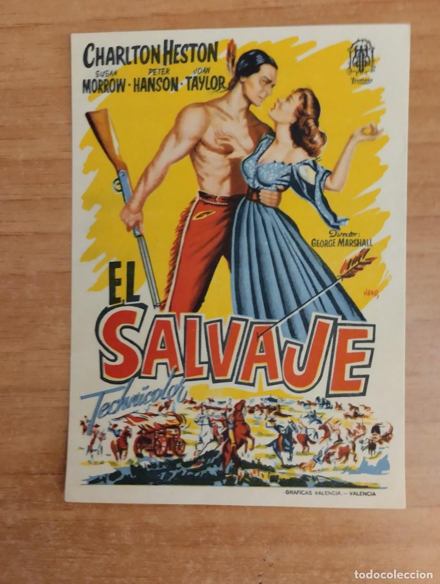 Cine: verde-- PROGRAMA DE CINE-- EL SALVAJE, - Foto 1