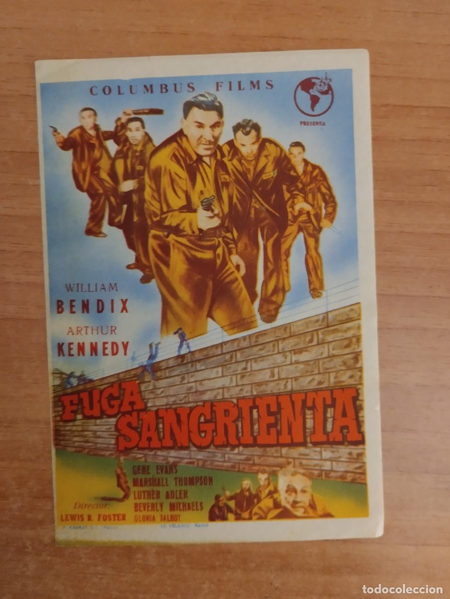 Cine: verde-- PROGRAMA DE CINE-- FUGA SANGRIENTA - Foto 1