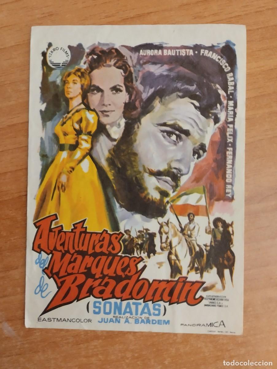 Cine: verde-- PROGRAMA DE CINE-- AVENTURAS DEL MARQUES DE BRADOMIN - Foto 1