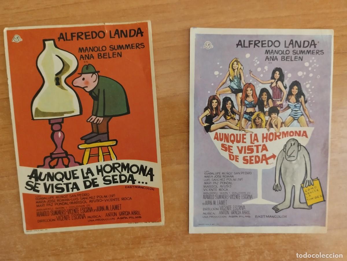 Cine: verde-PROGRAMA DE CINE-- AUNQUE LA HORMONA SE VISTA DE SEDA